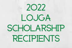 2022 LOJGA Scholarship Winners