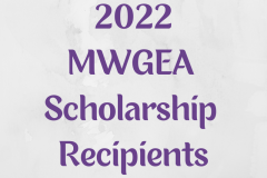 2022 MWGEA Scholarship Winners