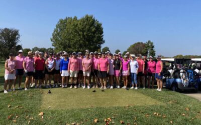 Two Teams Tie for First at Pink Ribbon Two Lady Scramble
