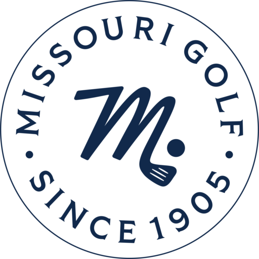 mga logo with an image of a golf ball